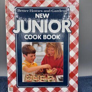 New Junior Cook Book by Better Homes and Gardens Editors (1989, Hardcover)